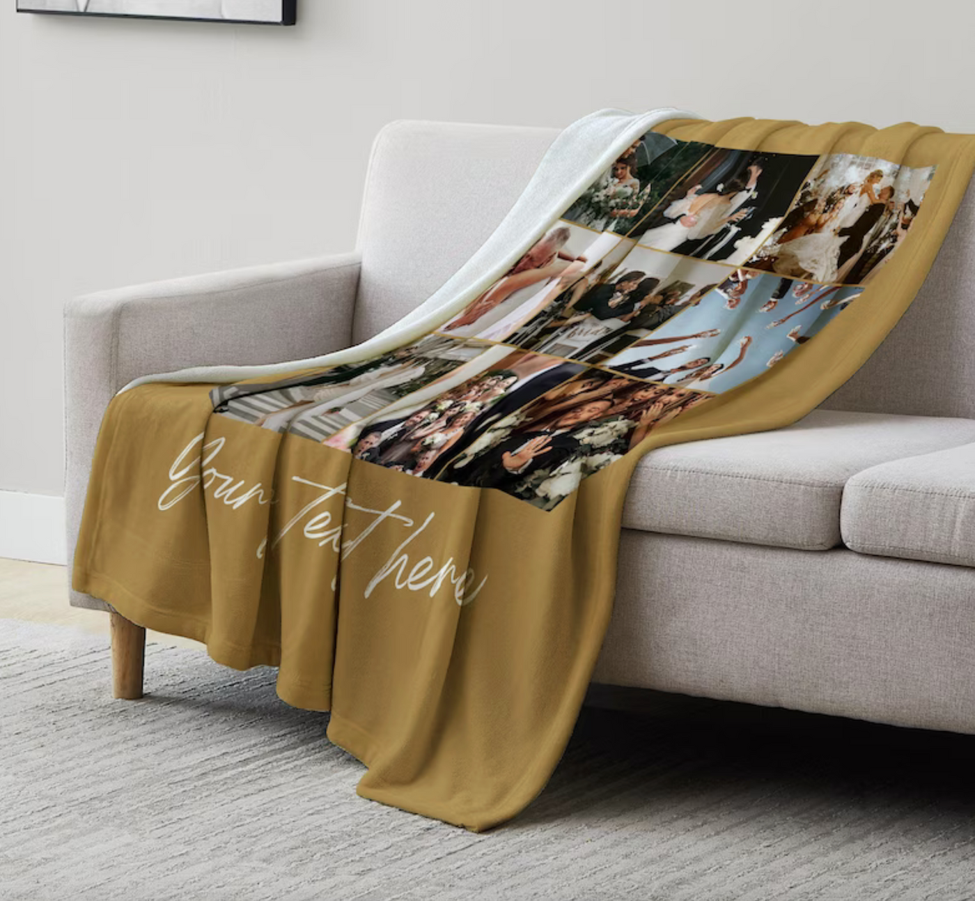 Custom blanket custom DIY printing gift picnic blanket  flannel blanket personalized photo fleece sofa blanket