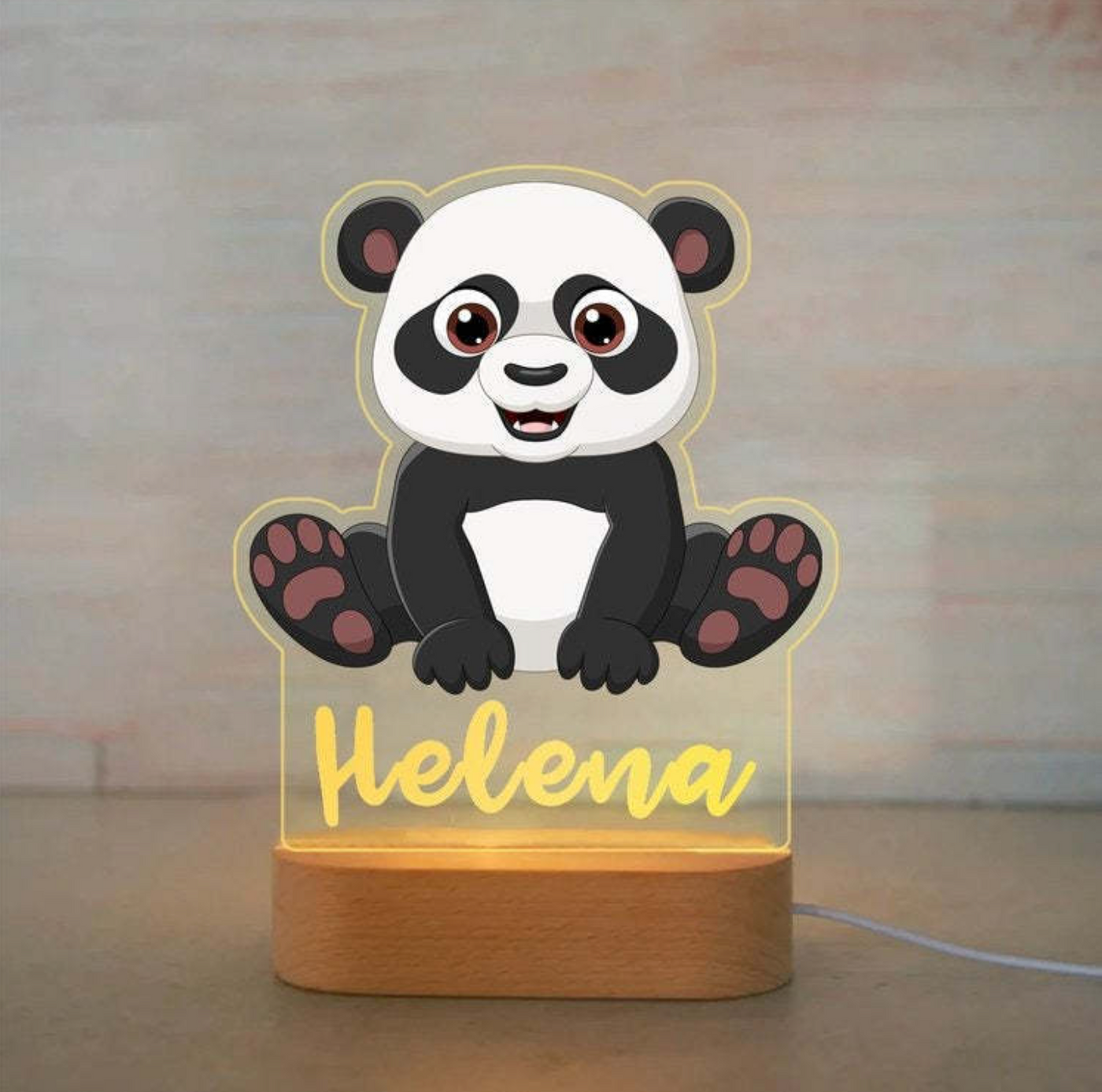 Personalized Animal Lamp, Photo Engraving, Custom Lamp Night Light, Custom 3D Lamp, Wedding Gift, Mother's Day gifts, Birthday Gift for Her