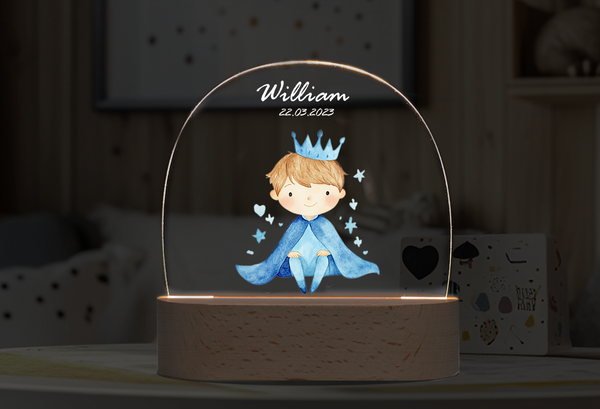 Custom 3D night light, flower DIY personalized ornament Night Light