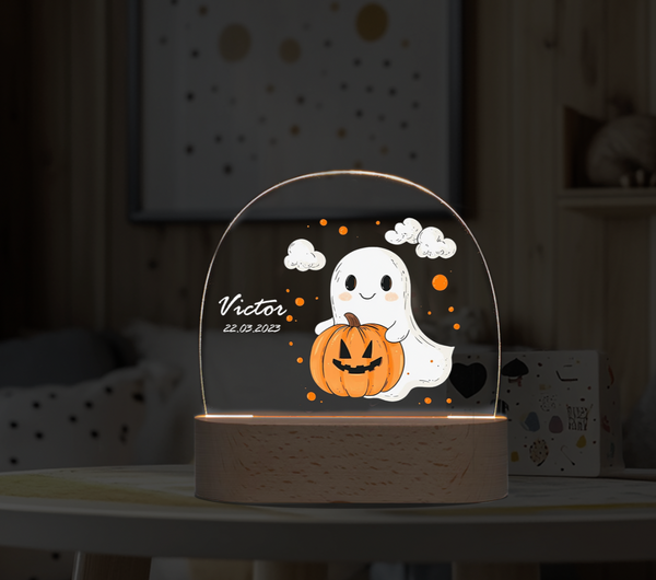 Custom  Cute Halloween DIY personalized ornament Night Light