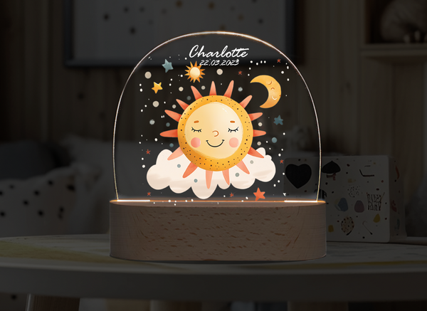 Custom  Sunshine Night DIY personalized ornament Night Light